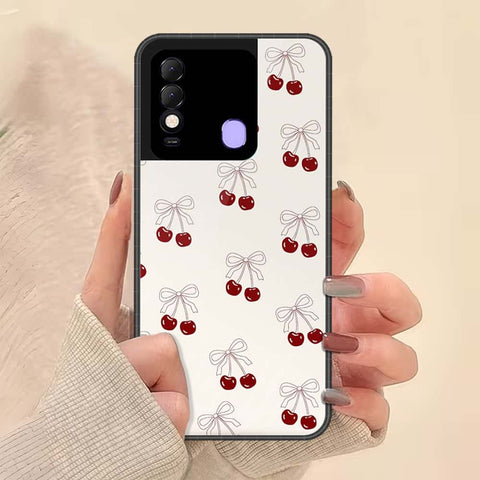 Tecno Spark 8 Cover - ONation Bow Series - HQ Ultra Shine Premium Infinity Glass Soft Silicon Borders Case