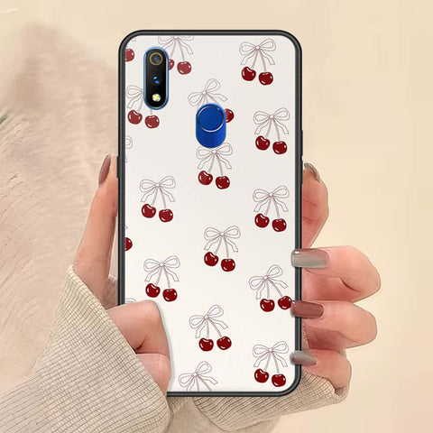 Realme 3 Pro Cover - ONation Bow Series - HQ Ultra Shine Premium Infinity Glass Soft Silicon Borders Case