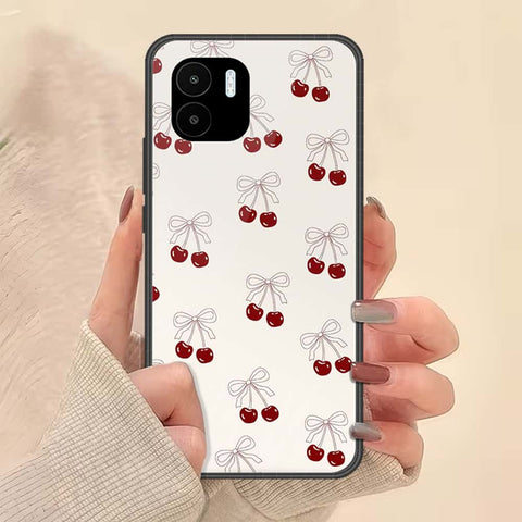 Xiaomi Redmi A2 Cover - ONation Bow Series - HQ Ultra Shine Premium Infinity Glass Soft Silicon Borders Case