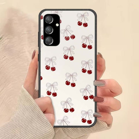 Samsung Galaxy A54 5G Cover - ONation Bow Series - HQ Ultra Shine Premium Infinity Glass Soft Silicon Borders Case