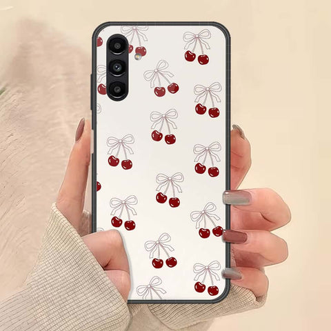 Samsung Galaxy A04s Cover - ONation Bow Series - HQ Ultra Shine Premium Infinity Glass Soft Silicon Borders Case