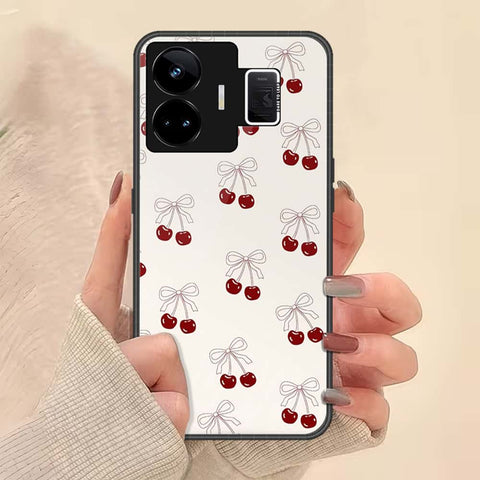 Realme GT Neo 5 Cover - ONation Bow Series - HQ Ultra Shine Premium Infinity Glass Soft Silicon Borders Case