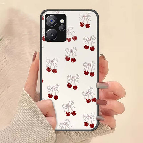 Realme 10T Cover - ONation Bow Series - HQ Ultra Shine Premium Infinity Glass Soft Silicon Borders Case