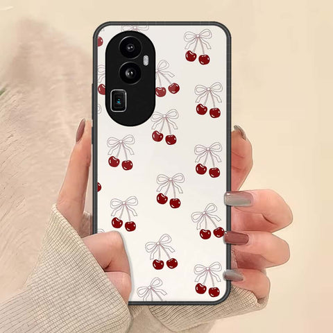 Oppo Reno 10 Pro Plus Cover - ONation Bow Series - HQ Ultra Shine Premium Infinity Glass Soft Silicon Borders Case