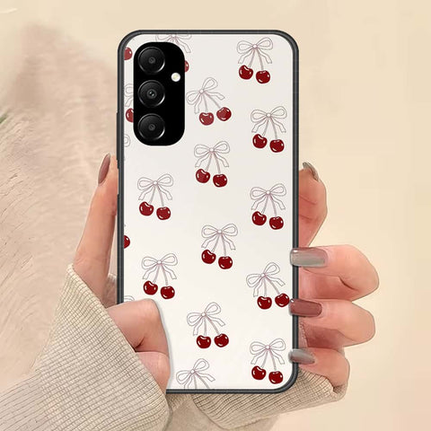 Samsung Galaxy A05s Cover - ONation Bow Series - HQ Ultra Shine Premium Infinity Glass Soft Silicon Borders Case
