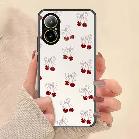 Realme C67 4G Cover - ONation Bow Series - HQ Ultra Shine Premium Infinity Glass Soft Silicon Borders Case