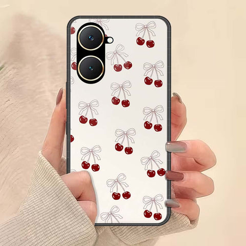 Vivo Y03 Cover - ONation Bow Series - HQ Ultra Shine Premium Infinity Glass Soft Silicon Borders Case