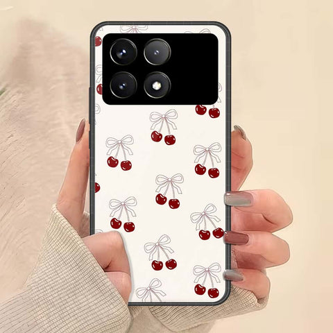 Xiaomi Poco X6 Pro Cover - ONation Bow Series - HQ Ultra Shine Premium Infinity Glass Soft Silicon Borders Case