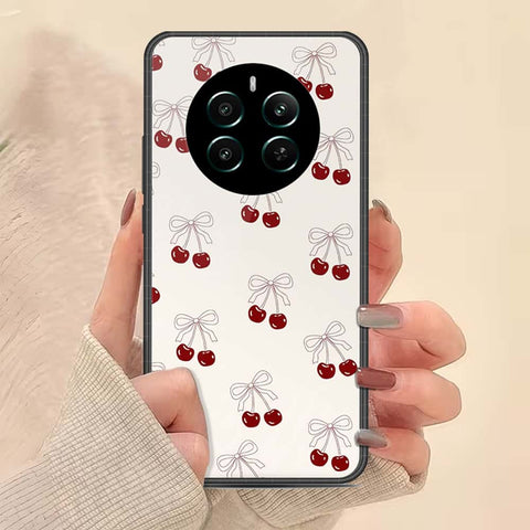Realme 12 Plus Cover - ONation Bow Series - HQ Ultra Shine Premium Infinity Glass Soft Silicon Borders Case