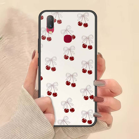 Vivo Y11 2019 Cover - ONation Bow Series - HQ Ultra Shine Premium Infinity Glass Soft Silicon Borders Case