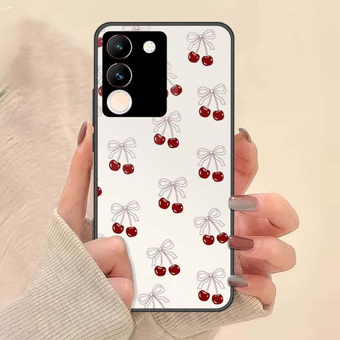 Vivo Y200 5G Cover - ONation Bow Series - HQ Ultra Shine Premium Infinity Glass Soft Silicon Borders Case