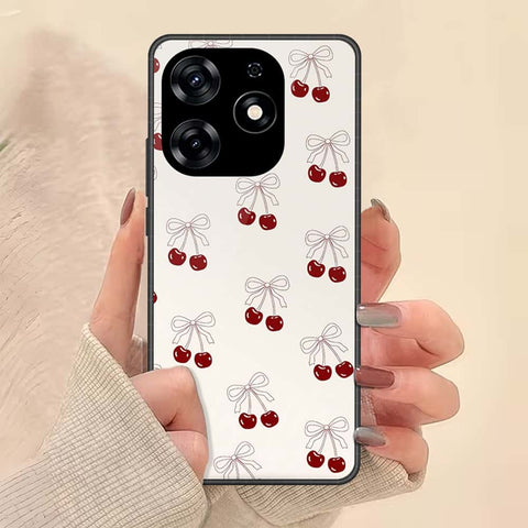 Tecno Spark 10 Pro Cover - ONation Bow Series - HQ Ultra Shine Premium Infinity Glass Soft Silicon Borders Case