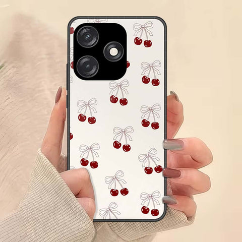 Tecno Spark 10C Cover - ONation Bow Series - HQ Ultra Shine Premium Infinity Glass Soft Silicon Borders Case