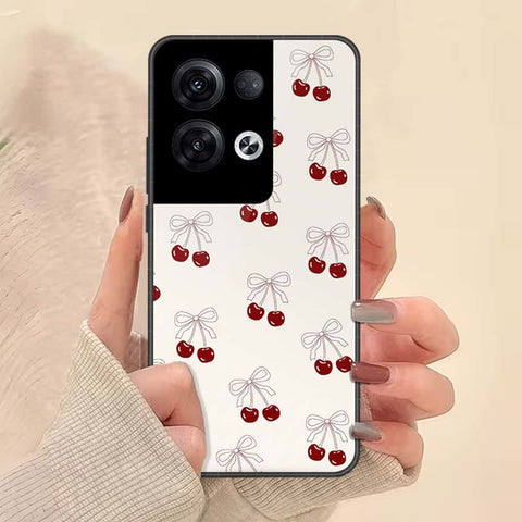Oppo Reno 8 Pro Plus Cover - ONation Bow Series - HQ Ultra Shine Premium Infinity Glass Soft Silicon Borders Case