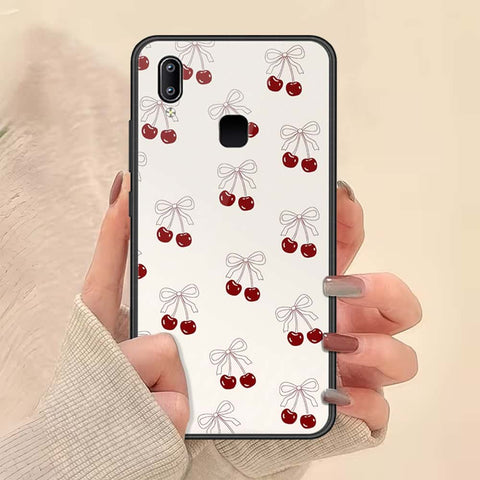 Vivo Z1 Cover - ONation Bow Series - HQ Ultra Shine Premium Infinity Glass Soft Silicon Borders Case
