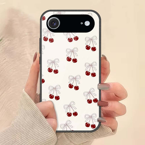 iPhone 17 Air - ONation Bow Series - HQ Ultra Shine Premium Infinity Glass Soft Silicon Borders Case