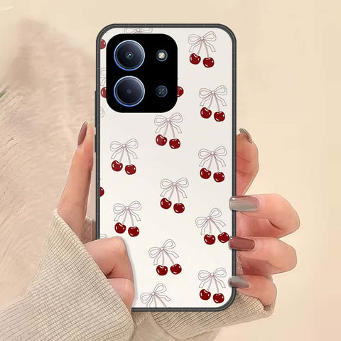 Xiaomi Poco C85 4G - ONation Bow Series - HQ Ultra Shine Premium Infinity Glass Soft Silicon Borders Case