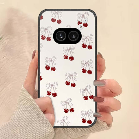 Nothing Phone 2a Cover - ONation Bow Series - HQ Ultra Shine Premium Infinity Glass Soft Silicon Borders Case