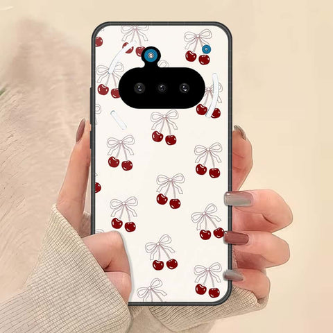 Nothing Phone 3a Cover - ONation Bow Series - HQ Ultra Shine Premium Infinity Glass Soft Silicon Borders Case