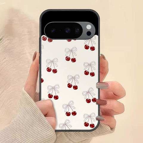 Google Pixel 10 Pro Cover - ONation Bow Series - HQ Ultra Shine Premium Infinity Glass Soft Silicon Borders Case