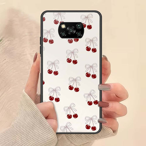 Xiaomi Poco X3 Pro Cover - ONation Bow Series - HQ Ultra Shine Premium Infinity Glass Soft Silicon Borders Case