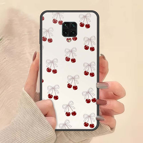 Xiaomi Redmi Note 9 Pro Cover - ONation Bow Series - HQ Ultra Shine Premium Infinity Glass Soft Silicon Borders Case