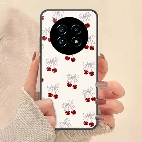 Realme 13 Plus 5G Cover - ONation Bow Series - HQ Ultra Shine Premium Infinity Glass Soft Silicon Borders Case