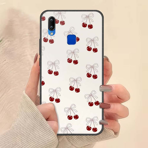 Vivo Y90 Cover - ONation Bow Series - HQ Ultra Shine Premium Infinity Glass Soft Silicon Borders Case