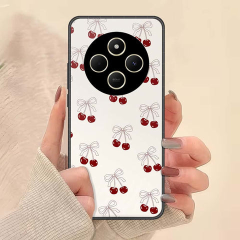 Xiaomi Redmi A4 Cover - ONation Bow Series - HQ Ultra Shine Premium Infinity Glass Soft Silicon Borders Case