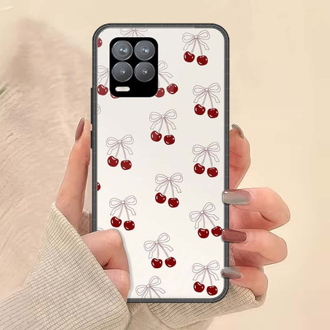 Realme 8 Pro Cover - ONation Bow Series - HQ Ultra Shine Premium Infinity Glass Soft Silicon Borders Case