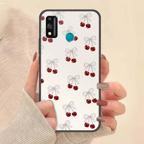 Honor 9X Lite Cover - ONation Bow Series - HQ Ultra Shine Premium Infinity Glass Soft Silicon Borders Case