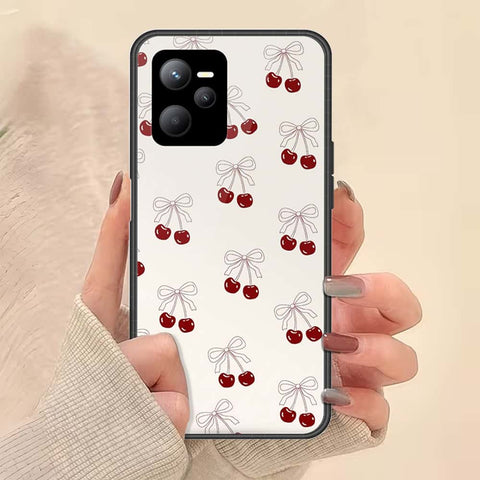 Realme Narzo 50A Prime Cover - ONation Bow Series - HQ Ultra Shine Premium Infinity Glass Soft Silicon Borders Case