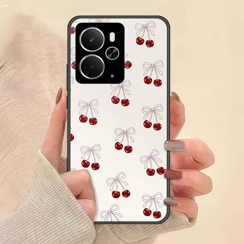 Realme 14 Cover - ONation Bow Series - HQ Ultra Shine Premium Infinity Glass Soft Silicon Borders Case