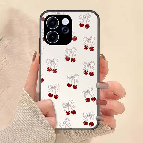 Oppo Reno 15F Cover - ONation Bow Series - HQ Ultra Shine Premium Infinity Glass Soft Silicon Borders Case
