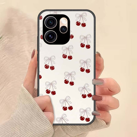 Oppo Reno 15 Pro Cover - ONation Bow Series - HQ Ultra Shine Premium Infinity Glass Soft Silicon Borders Case