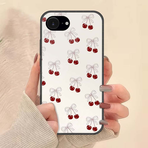 iPhone 17e Cover - ONation Bow Series - HQ Ultra Shine Premium Infinity Glass Soft Silicon Borders Case