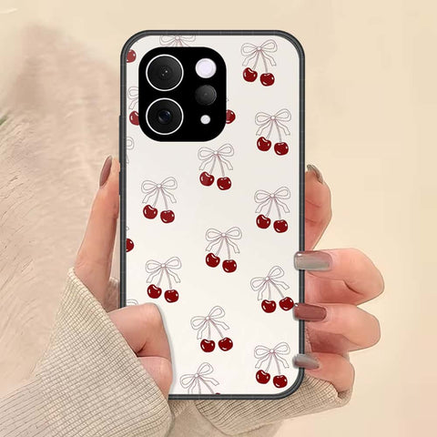 vivo V70 Elite Cover - ONation Bow Series - HQ Ultra Shine Premium Infinity Glass Soft Silicon Borders Case