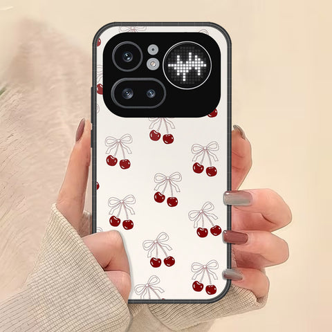 Nothing Phone 4a Pro Cover - ONation Bow Series - HQ Ultra Shine Premium Infinity Glass Soft Silicon Borders Case