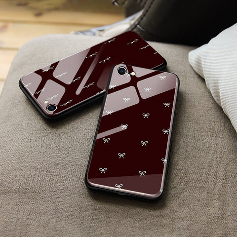 iPhone 17e Cover - ONation Bow Series - HQ Ultra Shine Premium Infinity Glass Soft Silicon Borders Case