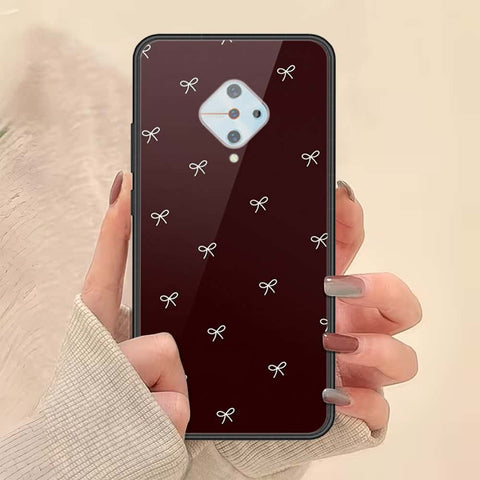 Vivo Y51 (2020 September) Cover - ONation Bow Series - HQ Ultra Shine Premium Infinity Glass Soft Silicon Borders Case