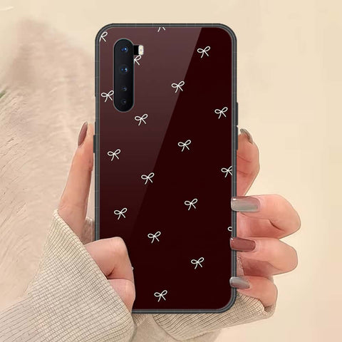 OnePlus Nord Cover - ONation Bow Series - HQ Ultra Shine Premium Infinity Glass Soft Silicon Borders Case