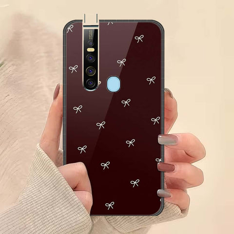 Tecno Camon 15 Premier Cover - ONation Bow Series - HQ Ultra Shine Premium Infinity Glass Soft Silicon Borders Case