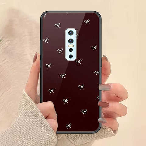 Vivo V17 Pro Cover - ONation Bow Series - HQ Ultra Shine Premium Infinity Glass Soft Silicon Borders Case