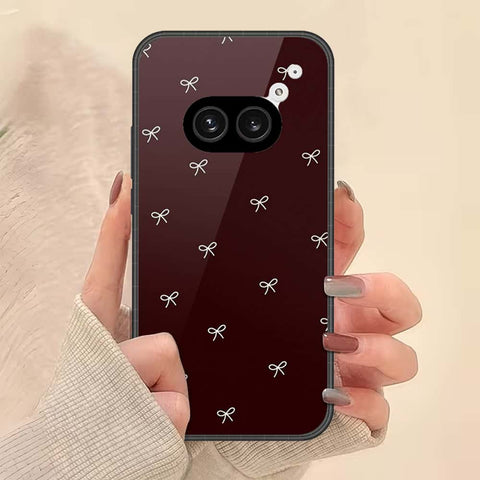 Nothing Phone 2a Cover - ONation Bow Series - HQ Ultra Shine Premium Infinity Glass Soft Silicon Borders Case