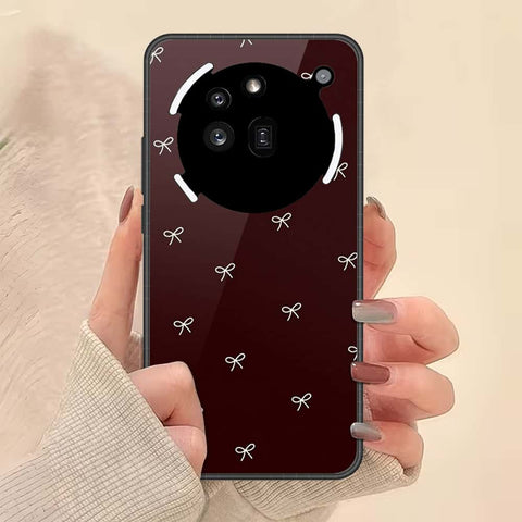 Nothing Phone 3a Pro Cover - ONation Bow Series - HQ Ultra Shine Premium Infinity Glass Soft Silicon Borders Case