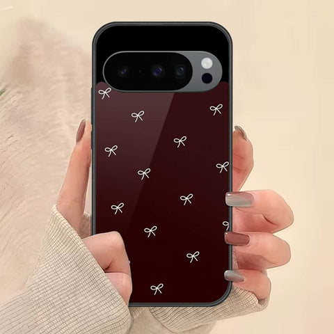 Google Pixel 10 Pro XL Cover - ONation Bow Series - HQ Ultra Shine Premium Infinity Glass Soft Silicon Borders Case