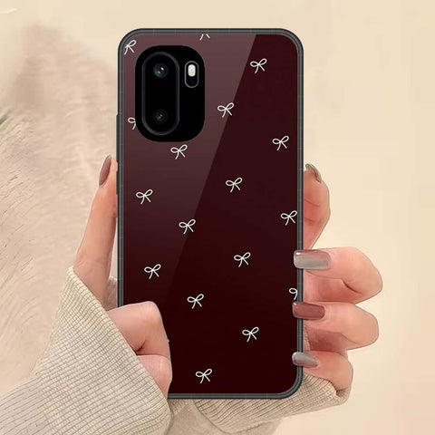 OnePlus Ace 6 Cover - ONation Bow Series - HQ Ultra Shine Premium Infinity Glass Soft Silicon Borders Case