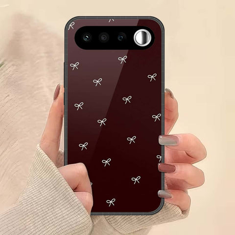 Realme 16 Cover - ONation Bow Series - HQ Ultra Shine Premium Infinity Glass Soft Silicon Borders Case