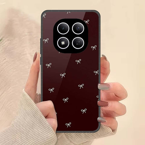 Xiaomi Redmi Note 15 Pro Cover - ONation Bow Series - HQ Ultra Shine Premium Infinity Glass Soft Silicon Borders Case