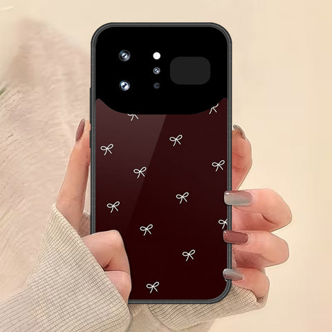 Infinix Note 60 Ultra Cover - ONation Bow Series - HQ Ultra Shine Premium Infinity Glass Soft Silicon Borders Case